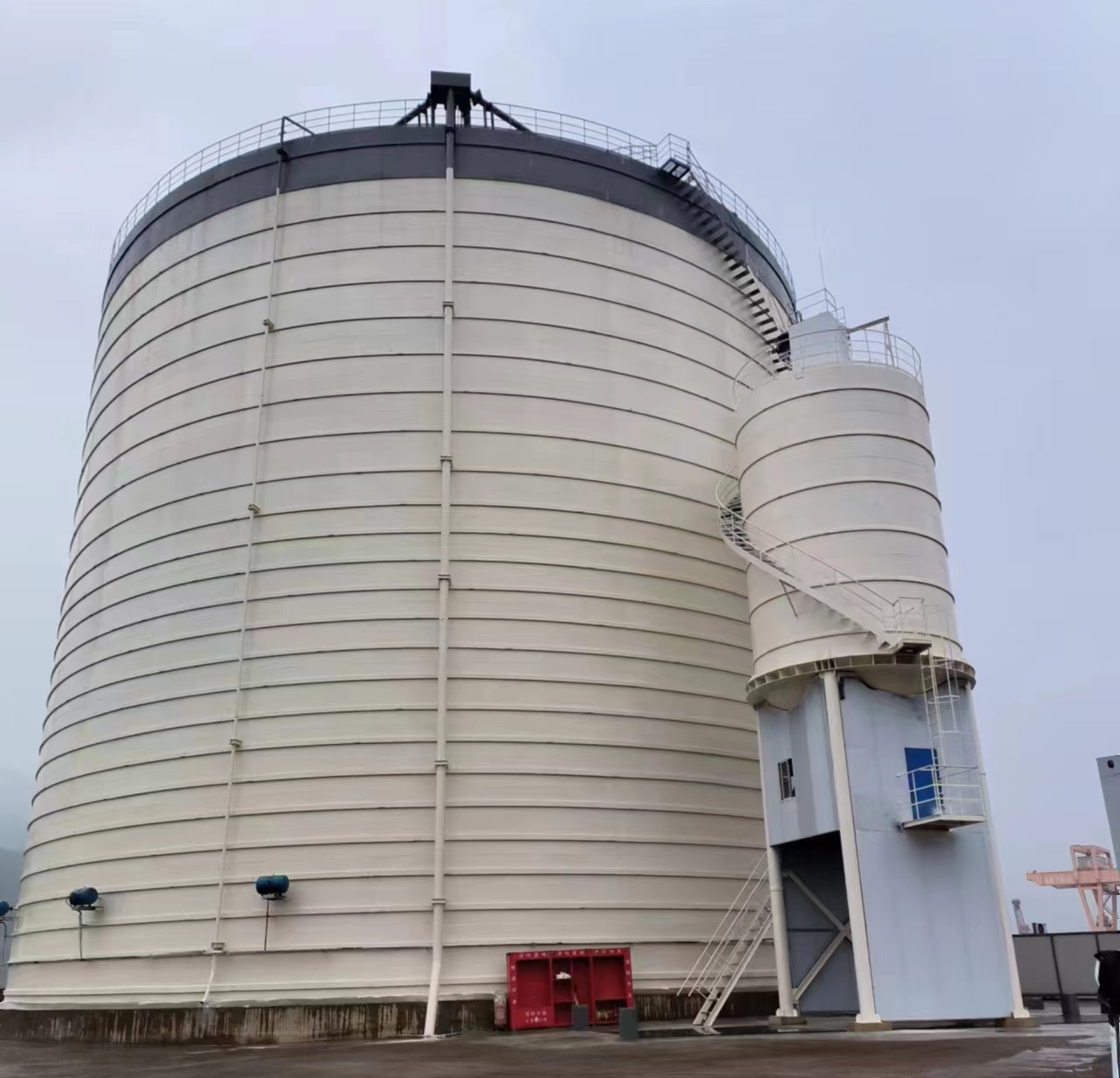 柯桥10万吨水泥钢板库